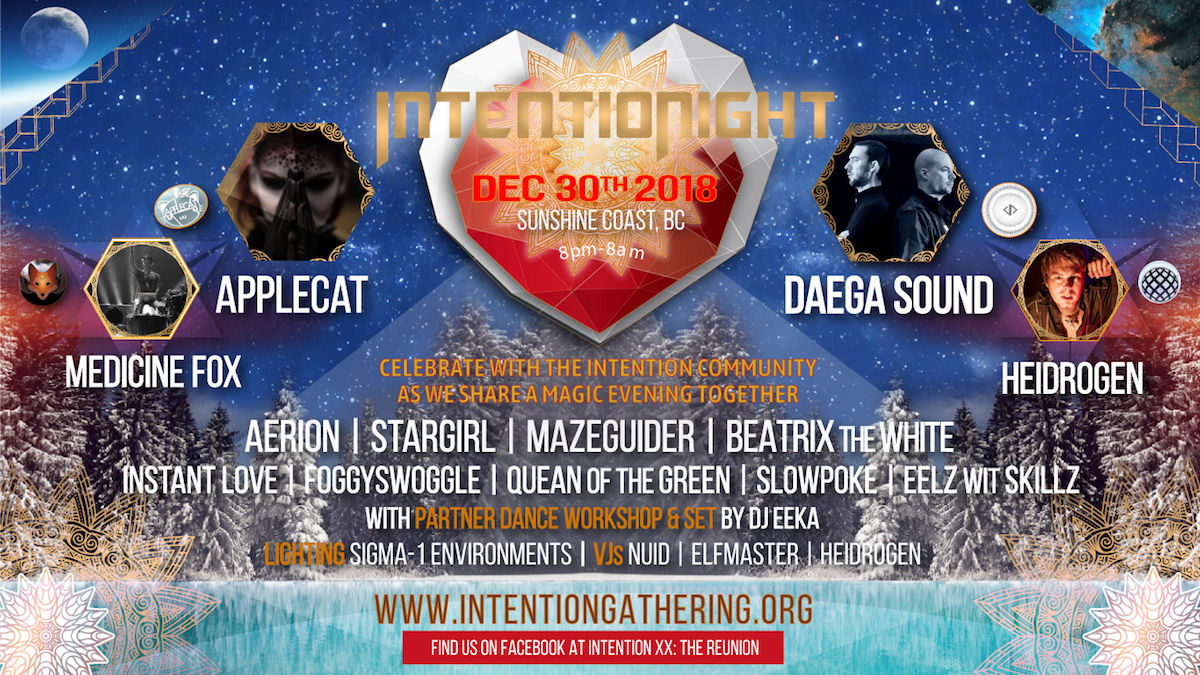 Get your dose of Intention Magic at INTENTIONIGHT
